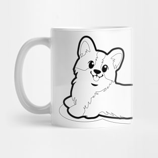 Kawaii Corgi Mug